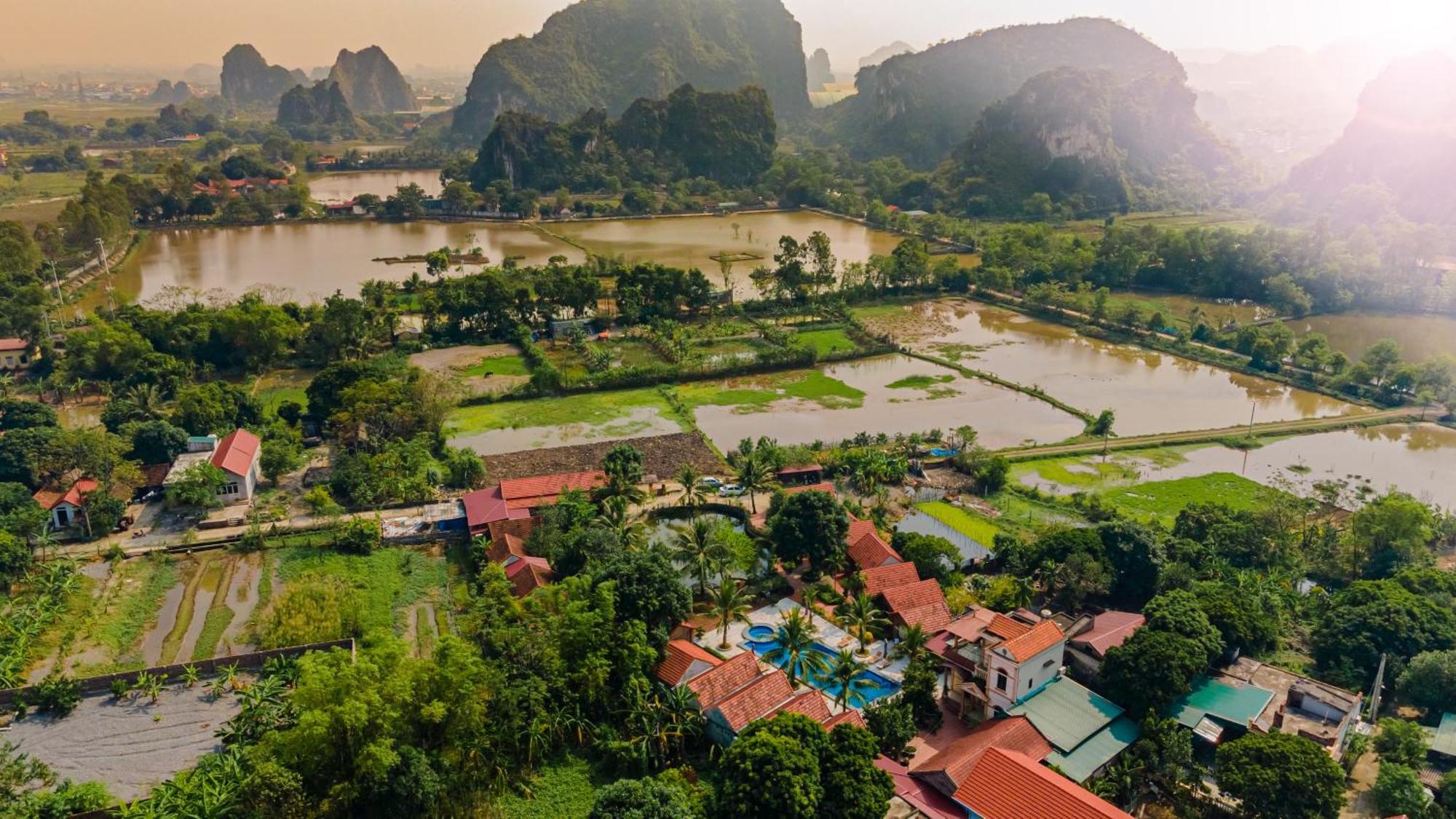 Tam Coc Green Garden Bungalow Ninh Binh Eksteriør billede